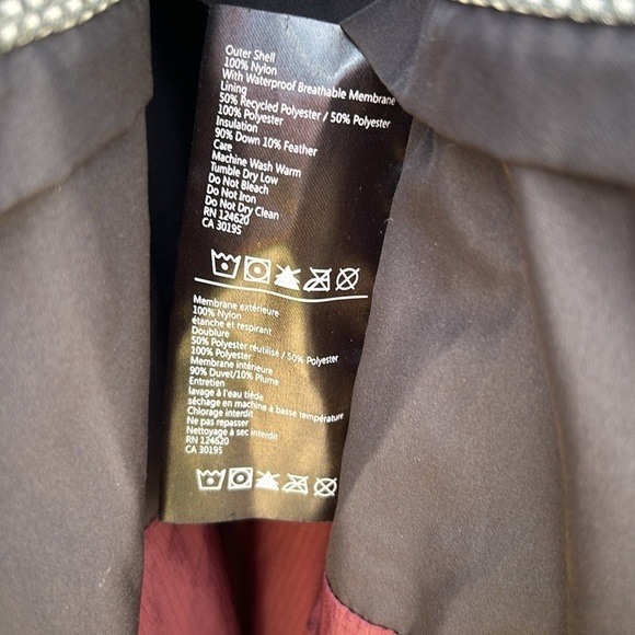 Holden Down Parka Jacket Puffer Coat Ski Snowboard Snow Winter Sz M - Picture 10 of 13